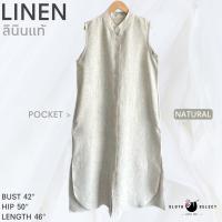 ราคา SLOTH SELECT เดรสลินินแท้ และ ลินินผสมใยกัญชง แพทเทิร์นนี้ ใส่สวยมากค่ะ (21410252157)