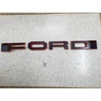ราคา ป้ายตัวอัษรสีดำ แดงFORDสำหรับติดกระจังหน้าFord Ranger Everest กระจังแต่งด้านหลังมีรูน๊อตติดตั้ง (1142770712)
