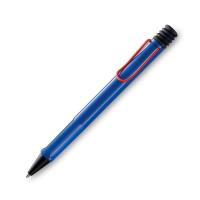 ราคา LAMY safari retro blue red ballpoint pen ปากกาลามี่ซาฟารี สีน้ำเงินคลิปแดง ลูกลื่น (17782346532)