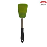 ราคา OXO ตะหลิวซิลิโคน รุ่นเฟลกซิเบิล เทอร์เนอร์ สีเขียว l ใช้ผัด ทอด หรือประกอบอาหารทั่วไป ใช้ได้กับกระทะทุกชนิด รวมทั้ง กระทะแบบเทฟลอน (363152)