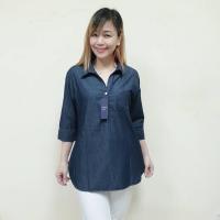 ราคา เสื้อยีนส์ Cowden เสื้อยีนส์คอปกโปโล แขนยาว อก40 48 เสื้อยีนส์ผู้หญิง Zara official thailand เสื้อตัวยาว เสื้อคลุม ชุดใส่ทำงาน เสื้อผ้าผู้ใหญ่ ชุดไปเที่ยว ชุดกันลม เสื้อกันหนาว Highclass (10660693246)