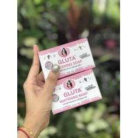 ราคา 1 แถม 1 Gluta Whitening Soap by Pink Angle 135g สบู่กลูต้า พิ้งแองเจิ้ล (511558825)