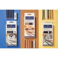 ราคา Faber Castell Classic Sketch Set 6 Piece Graphite Pastel Pencil Sketching Set (6224240854)