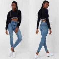 ราคา A020 กางเกงยีนส์stradivariusแท้ สีกลางฟอกผ้านุ่มผ้าดีมากใส่ผอมสูง นางแบบบางรุ่นอาจเทียบเคียงเพื่อให้เห็นทรงใกล้เคียง (16389003468)