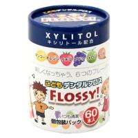 ราคา ของแท้ ไหมขัดฟันเด็ก Flossy Xylitol ญี่ปุ่น แบบมีด้ามจับ (20045593802)
