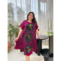 ราคา DDshop เดรสมัดย้อม ชุดมัดย้อมสาวอวบ เดรสมัดย้อมสาวอวบ เดรสมัดย้อม เดรสมัดย้อม เดรสสาวอวบ เดรสไปทะเล ผ้า เมมเบิร์ด บางเบาใส่สบาย เดรสผ้าพริ้วย้อมเย็นสีสดซักแล้วสีไม่ซีด (21021103560)