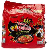 ราคา SAMYANG มาม่าเผ็ดเกาหลี แบบแพ็ค5 ซอง มีให้เลือก6รสชาติ 700g (10264842793)