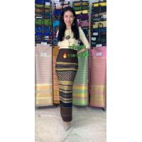 ราคา ผ้าถุง ทอลาย ผ้าไหมไทย ล้านนา ผ้าฝ้าย ผ้าไทย ผ้าไหม ทอลาย (16820352139)