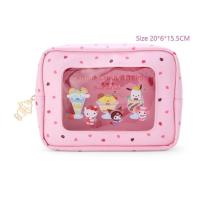 ราคา L พร้อมส่งจากร้านไทย ลิขสิทธิ์แท้ Sanrio Charecters กระเป๋าเครื่องเขียน หรือกระเป๋าใส่เครื่องสำอางค์ซานริโอ้ วัสดุPVC (21460512809)