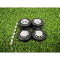 ราคา ชุด 6 ล้อ โมเดลรถบรรทุก ยางเสมือนจริง ถอดกะทะทำสีได้ สเกล1 24 สีโครเมียม ได้สินค้าตามรูป (18432293971)