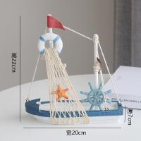 ราคา โมเดลเรือใบเมดิเตอร์เรเนียนของตั้งโชว์เรือไม้เรืองานฝีมือของตกแต่งบ้านของขวัญสำหรับชายทะเล (20639388212)