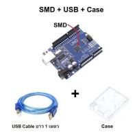 ราคา Arduino Uno R3 Compatible CH340 Driver พร้อมสาย USB Cable 100 cm (17337783150)