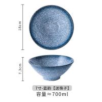 ราคา ชามราเมนสไตล์ญี่ปุ่นชุดจานชามเซรามิคชามขนาดใหญ่ชามใช้ในบ้านชามก๋วยเตี๋ยวชามซุปชามก๋วยเตี๋ยวเย็นขาสูง (20599710338)