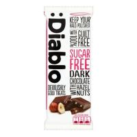 ราคา Diablo Sugar Free Dark Chocolate Dark Chocolate Hazelnut ดิอาโบโล ช็อกโกแลต (20920662329)