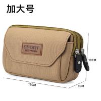 ราคา กระเป๋าใส่โทรศัพท์มือถือกระเป๋าใส่โทรศัพท์ผ้าใบสำหรับผู้ชายซองใส่โทรศัพท์มือถือสวมเข็มขัดกระเป๋าคาดเอวสำหรับออกกำลังกายแขวนเอวแบบแนวนอนและแนวตั้งทนทานสำหรับไซต์ก่อสร้าง (21276886360)