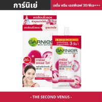 ราคา การ์นิเย่ สกิน แนทเชอรัลส์ เอจเลส ไวท์แอนตี้ เอจจิ้ง ไวท์เทนนิ่ง เซรั่ม ครีม เอสพีเอฟ 30 พีเอ 7 มล X 6ซอง (21289931302)