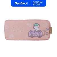 ราคา Double A กระเป๋าดินสอ ลาย Bear Please มี 4 สีให้เลือก (21363376686)