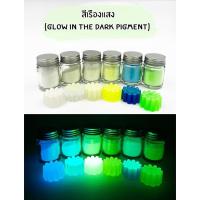 ราคา สีเรืองแสง ผงเรืองแสง Glow in the dark powder ผงพรายน้ำ สำหรับผสมเรซิ่น epoxy น้ำยาทาเล็บ แลคเกอร์ งานDIY (15854297596)