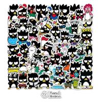 ราคา ʕ ᴥ ʔ พร้อมส่ง สติ๊กเกอร์กันน้ำลายแบดแบตซ์มารุ Bad Badtz Maru SANRIO Waterproof Decoration Sticker Set (21208520961)