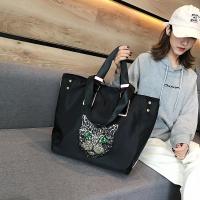 ราคา กระเป๋าโท้ทผ้าไนลอนสำหรับเดินทางทำงานกระเป๋าสะพายไหล่กระเป๋าผู้หญิงผ้าอ๊อกฟอร์ดความจุใหญ่น้ำหนักเบากันน้ำกระเป๋าถือใบใหญ่ผ้าใบแบบลำลอง (14644712426)