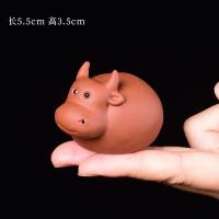 ราคา Spot parcel post Purplue Sand Tea Dairy Cattle Tea Tray Cute Ornaments Tea Set Chinese Zodiac Cow Tea Set Tea Ceremony Utensils Creative Supportable (20887938616)