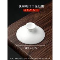 ราคา ฝาปิดถ้วยชงชาฝาปิดสีขาวพอร์ซเลนสีทองฝาปิดแบบเดี่ยวฝาปิดแบบฝาปิดสามชิ้นฝาปิดถ้วยชาพร้อมฝาปิดเซรามิก (17858821296)