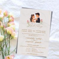 ราคา Abiz การ์ดแต่งงานมินิมอล พร้อมซอง ออกแบบพร้อมพิมพ์ให้ฟรี การ์ดแต่งงานหน้าเดียว การ์ดงานแต่ง จำนวน 40 ใบ แต่งงาน การ์ด การ์ต งานแต่ง (14338363082)