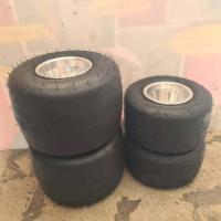 ราคา ชุดล้อโกคาร์ท 4 เส้นกะทะอลูมิเนียม พร้อมดุมล้อ (21428991130)