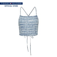 ราคา Tommy Hilfiger เสื้อสายเดี่ยวผู้หญิง รุ่น DW0DW15913 0G6 สียีนส์ (21408529159)