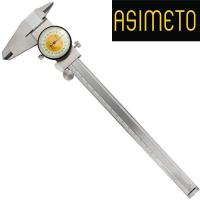 ราคา Asimeto ไดอัลคาลิปเปอร์ Dial Caliper เวอร์เนียร์แบบเข็ม ระยะ 0 150 มม 0 200 มม 0 300 มม (18095934276)