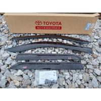 ราคา ของแท้ กันสาด GR ลายเคฟล่า TOYOTA HILUX REVO 2015 2023 4ประตู สีดำใส สำหรับ Toyota Hilux REVO รีโว้ 4Door 2015 2023 (20289453706)