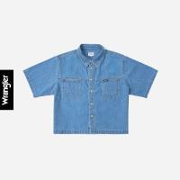 ราคา WRANGLER เสื้อเชิ้ตแขนสั้นผู้หญิง คอลเลคชั่น Legend Of Wrangler ทรง REGULAR รุ่น WR S224WSHSN23 (21408783577)