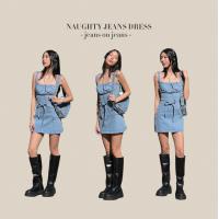ราคา ชุดเดรสยีนส์ NAUGHTY jeans Dress (21499392872)