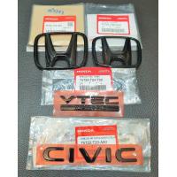 ราคา 1ชุด Logo HONDA CIVIC FE สีดำเงา Black piano ติดท้ายรถ CIVIC สำหรับ HONDA CIVIC FE 2021 22 (16528490597)