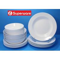 ราคา ซุปเปอร์แวร์ชุด 24 ชิ้น สีขาว จานลึก9 นิ้ว 6ชิ้น จานลึก8 นิ้ว 6ชิ้น ชาม7 5นิ้ว 6 ชิ้น ชาม6 นิ้ว 6 ชิ้น ซุุปเปอร์แวร์เกรดA เมลามีน100 ตรานกเพนกวิน (12603886278)