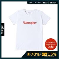ราคา WRANGLER เสื้อยืดแขนสั้นผู้หญิง ทรง Regular รุ่น WR S224WTSSS09 (21358281914)