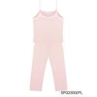 ราคา Sabina Nightwear เซ็ตชุดนอนสายเดี่ยว รหัส SPG23002 สีชมพูอ่อน (21499720704)