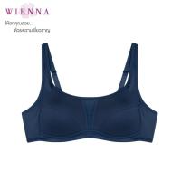 ราคา WIENNA BRA Sport Bra DB35101 ชุดชั้นในเวียนนา ไร้โครง สปอร์ตบรา บราเต็มเต้า สีเนื้อ ดำ สีน้ำเงินเข้ม BCDE32 36 Carnation (20895810716)
