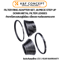 ราคา แหวนแปลงหน้าเลนส์ 18in1 Lens Filter Step Ring Set UpและDown (20476727374)