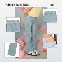 ราคา Something clover faded Jeans (21502896759)