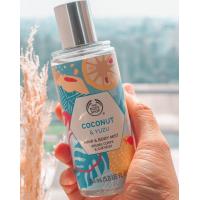 ราคา The Body Shop Coconut Yuzu Hair Body Mist 150 ml สเปรย์ฉีดผมและตัวหอม กลิ่นหอมสดชื่นด้วยโน๊ตของ ยูซุ มะพร้าว และ มะลิ (12811829388)