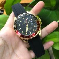 ราคา นาฬิกาแบรนด์เนม โรเล็กซ์ รุ่นGMT สายซิลิโคน ขอบหมุนได้ แถมฟรีกล่องหมอนร้าน ฟรีผ้าเช็ด พร้อมเซ็ทเวลา (19004561345)