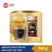 ราคา NESCAFE GOLD DELUXE 200 G GIFT SET 2024 (21484186425)