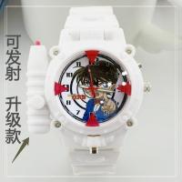 ราคา แฟชั่นนักสืบคลาสสิกโคนันสามารถยิงนาฬิกาเข็มชาเลเซอร์เด็กมัลติฟังก์ชั่ไฟเจ็ดสีนาฬิกาอิเล็กทรอนิกส์ (19834945337)