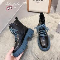 ราคา Idoli style รองเท้าบูทแนวเกาหลี รองเท้าหุ้มข้อ พร้อมส่งในไทย (16013974782)