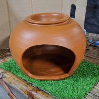 ราคา โอ่งแมว โอ่งสนัข โอ่งกระต่าย หรือจะเป็นบ้านไก่ฟักไข่ ดินเผา 16 นิ้ว (21281180411)