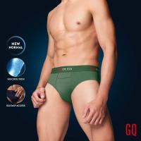 ราคา 3 ตัวลดเหลือ 990 GQ Cool Tech กางเกงในไข่เย็น รุ่น New Normal ทรง Bikini กางเกงในชาย cooltech (15930032076)