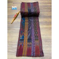 ราคา ผ้าฝ้ายมัดหมี่ทอมือลายรวมดาว (21404482594)