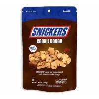 ราคา Snickers Cookie Dough Bites คุกกี้ครีมผสมชิ้นช็อกโกแลตSnickers น้ำหนัก 241 กรัม BBF 17 08 24 (19712321740)
