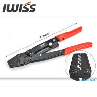 ราคา คีมย้ำหางปลา IWISS HS 8 HS 14 HS 16 HS 6M HS 6L คีมย้ำหัวสายไฟ คีมย้ำรูปตัวU ย้ำหางปลาเปลือย ย้ำหางปลาตัวยู (21407992079)